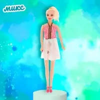Кукла-модель &laquo;Оленька&raquo; в вечернем платье, МИКС