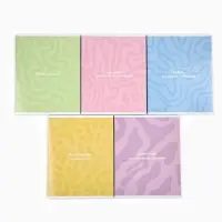 Тетрадь в клетку, 48 л., А5, на скрепке, блок №1 &laquo;Радость&raquo; МИКС