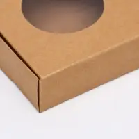 Коробочка самосборная, крафт, 10&times;10&times;3 см