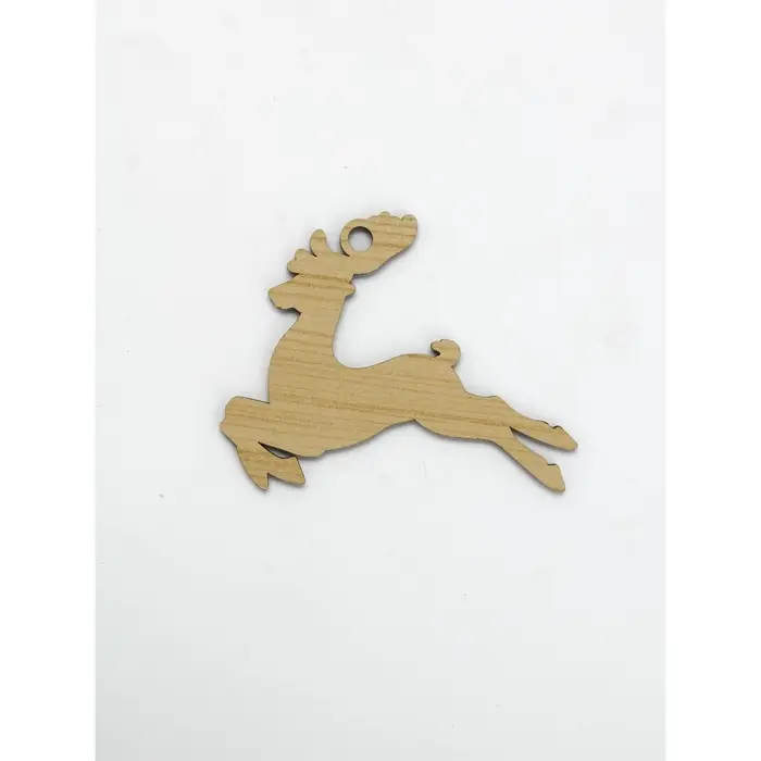 Подвеска деревянная "Олень" , 10 шт.