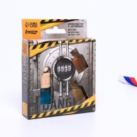 Ароматизатор в автомобиль на 23 Февраля (3 шт) &laquo;Крутому мужику&raquo;, аромат: парфюм, антитабак, новая машина