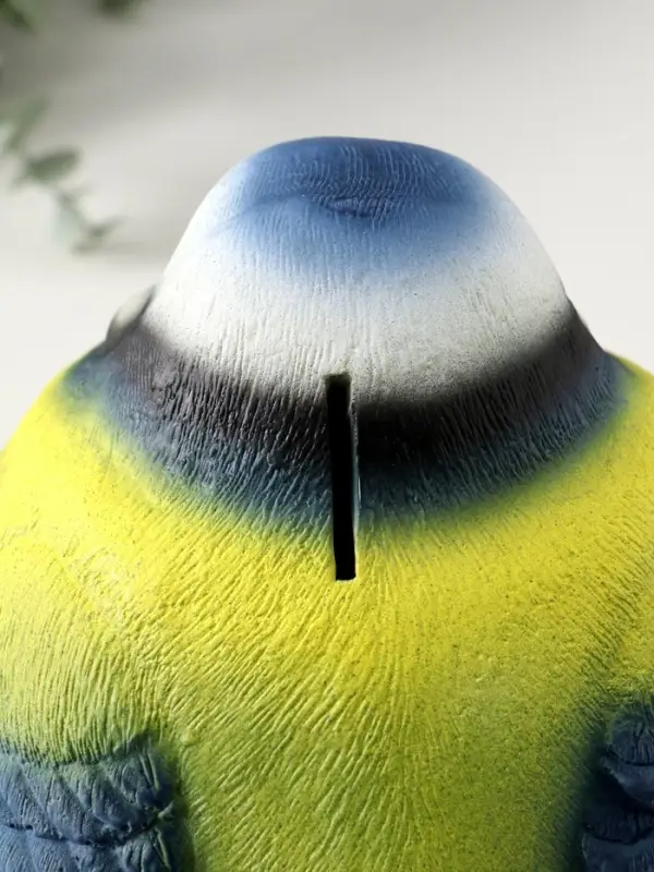 Копилка (гипс) Большая Птичка Синица 17х17х18 см