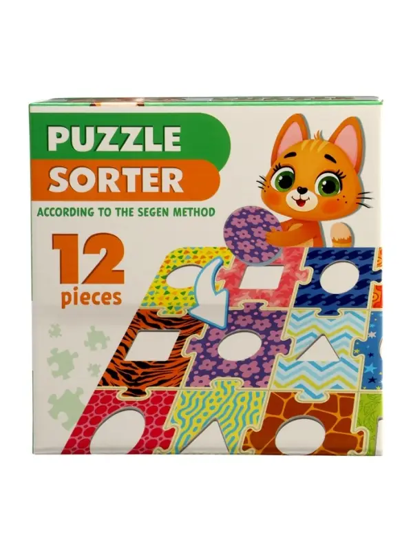 Sorter puzzle 12pcs