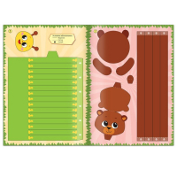 Набор книжек- вырезалок &laquo;Бумажные зверята&raquo;, 4 шт. по 20 стр., формат А4