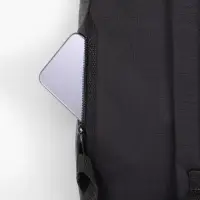 Рюкзак, 41*30*15 см, отд. на молнии, н/карман 2 бок/карм, отд/ноут, черный