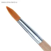 Кисть нейлон № 12, круглая