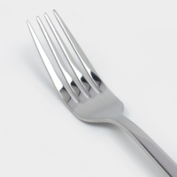 Набор вилок столовых Magistro Flow 21 см 6 шт, цвет серебряный