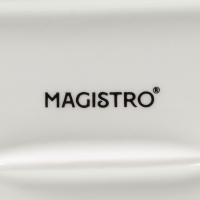 Блюдо для запекания прямоугольное Magistro &laquo;Бланш&raquo;, 30&times;19 см, цвет белый