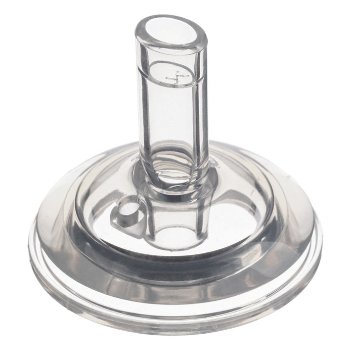 Соска для поильника, мягкая трубочка, от 9 мес., антиколиковая, широкое горло &Oslash;50 мм.,  быстрый поток