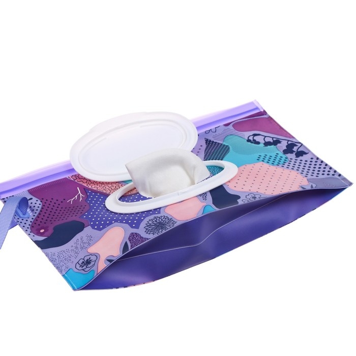 Контейнер для салфеток с петелькой &laquo;Абстракция&raquo;, цвет МИКС