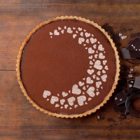 Трафарет кондитерский для украшения выпечки, 2 шт, 23&times;23 см