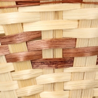 Корзина плетеная &laquo;Ладья&raquo;, 20&times;17&times;8 см, бамбук