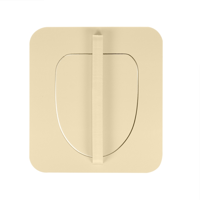 Сиденье для уличного туалета, 38 &times; 50 см, с крышкой, Эконом, пенополистирол