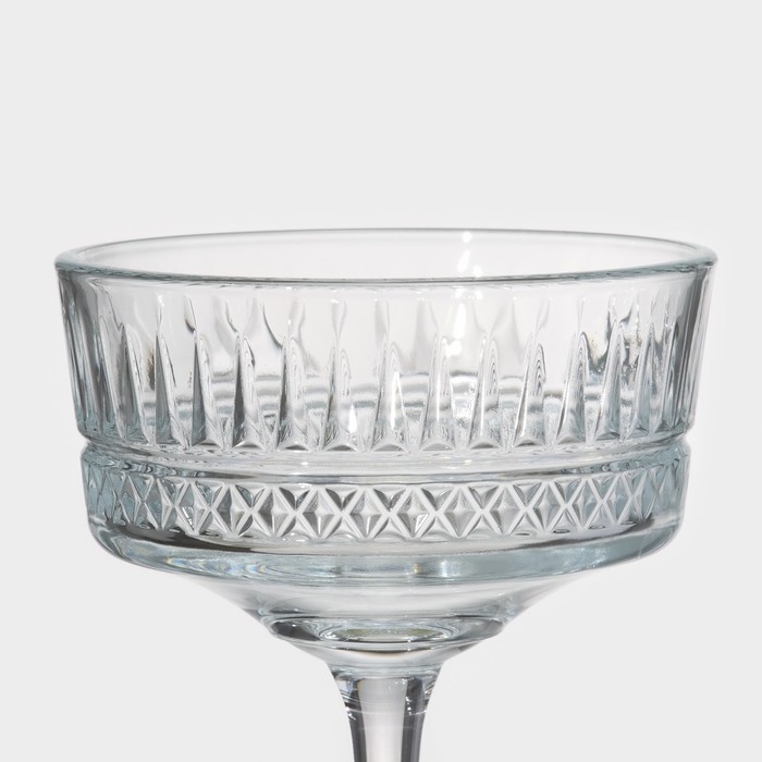 Набор стеклянных фужеров для шампанского Elysia, 260 мл, 4 шт Набор стеклянных фужеров для шампанского Elysia, 260 мл, 4 шт