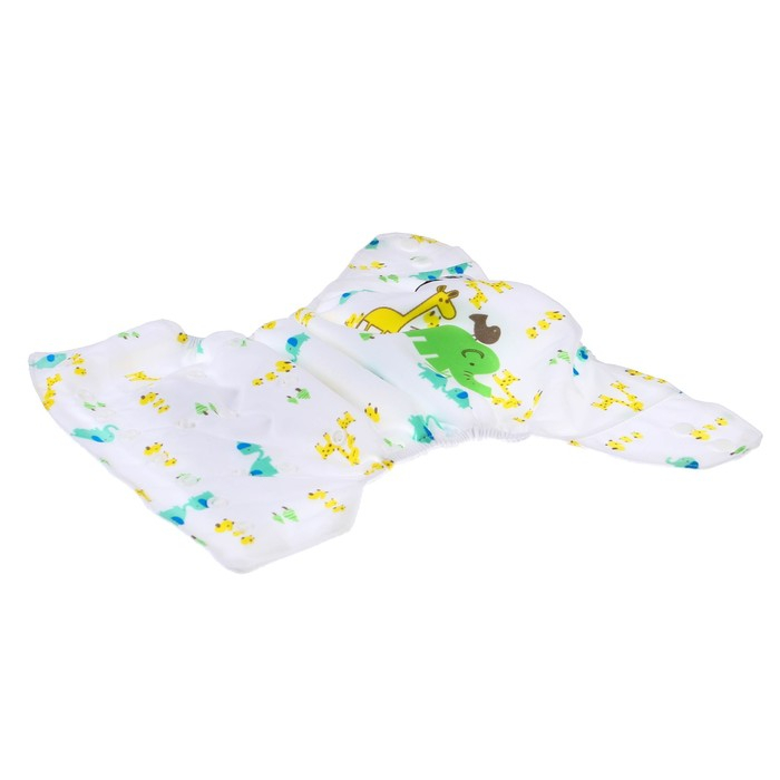 Многоразовый подгузник с вкладышем &laquo;Жирафы&raquo;
