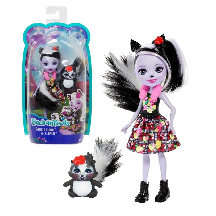 Кукла «Энчантималс» с любимым зверьком Кукла «Энчантималс» с любимым зверьком