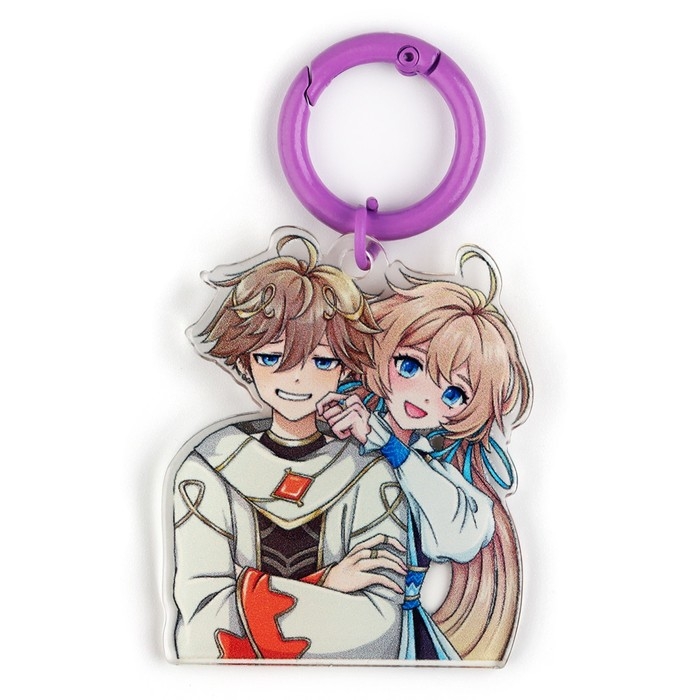 Брелок для ключей дестский, аниме &laquo;Аниме&raquo;, 4.2 х 7.5 см