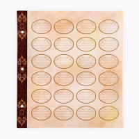 Родословная книга с рамкой под фото &laquo;Семейная летопись&raquo;, 50 листов, 21,5 х 23,7 см.