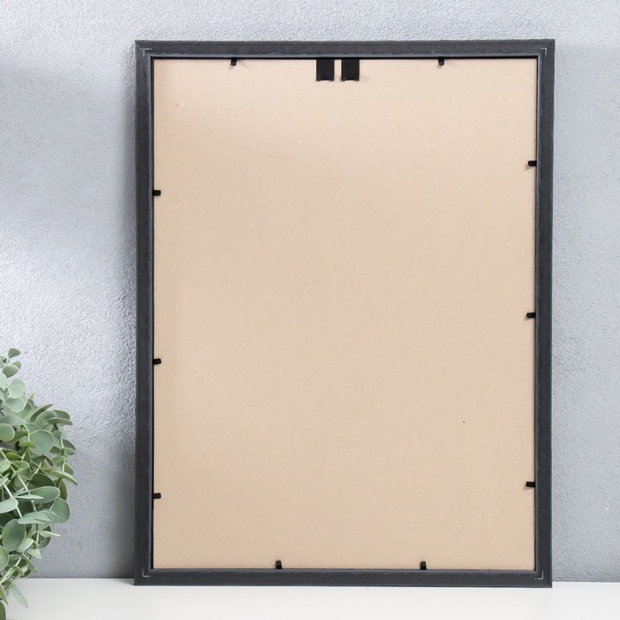 Фоторамка пластик "Офис 8" 30х40 см, венге