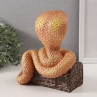 Копилка"КОБРА НА СУНДУКЕ "  20 х 17 х 12 см.