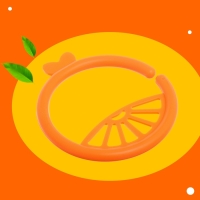 Развивающая игрушка-цепочка для зубов &laquo;Фруктовые колечки&raquo;