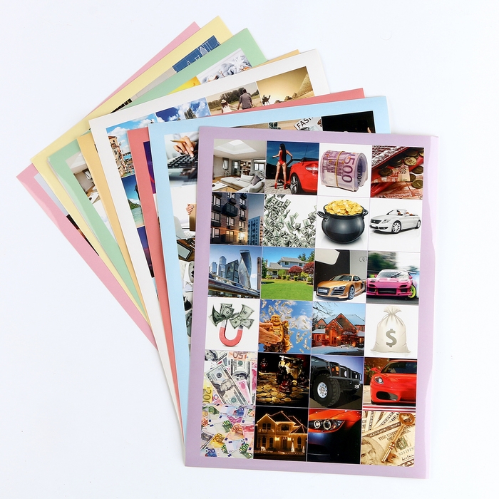 Карта желаний своими руками &laquo;Любовь к себе&raquo;, набор для творчества.