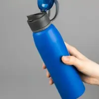 Бутылка для воды Billy Gym, матовая синяя