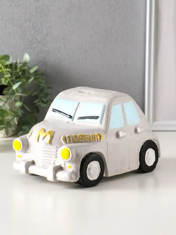 Копилка для денег &laquo;Машина Победа&raquo;, гипс, 13&times;24.5&times;13.5 см