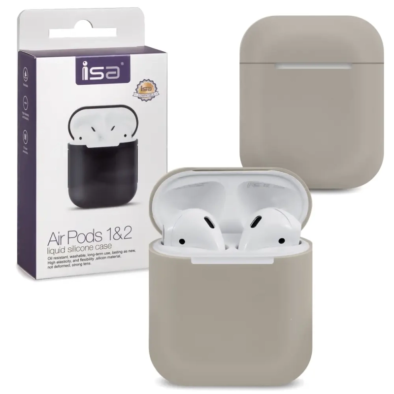 Чехол Apods Silicon Case 1/2 ISA Stone