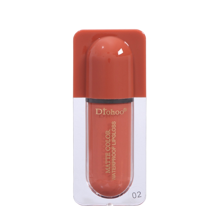 Блеск для губ, водостойкий, оттеночный микс