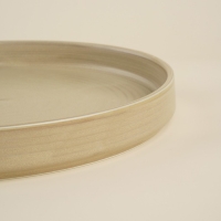 Тарелка обеденная фарфоровая SL Home &laquo;Песчаный бриз&raquo;, d=21 см, цвет бежевый