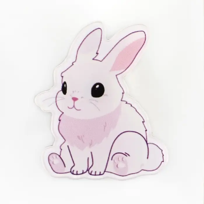 Заколка для волос &laquo;Зайчик&raquo;, 3,2 х 3,9 х 1 см