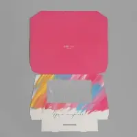 Кондитерская упаковка, коробка с ламинацией &laquo;Мазки&raquo;, 20 х 12 х 4 см