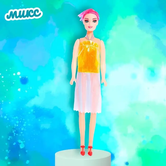Кукла-модель &laquo;Оленька&raquo; в вечернем платье, МИКС