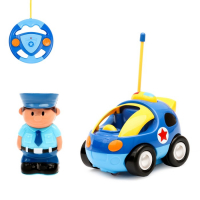 Машина радиоуправляемая &laquo;Полиция&raquo;, световые и звуковые эффекты, работает от батареек