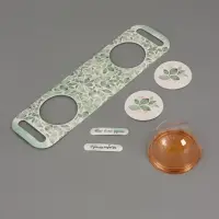 Коробка с куполом "Зелень" 11,5 х 12 х 15,5 см