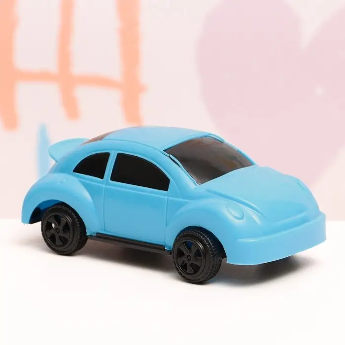 Машинка пластмассовая &laquo;Жук&raquo;, 11&times;6&times;4 см, МИКС