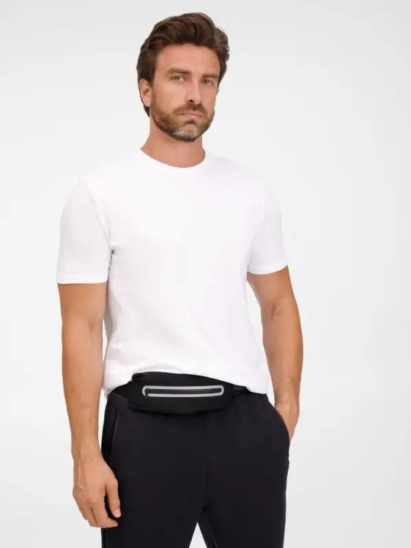 Спортивная поясная сумка Springa, черная