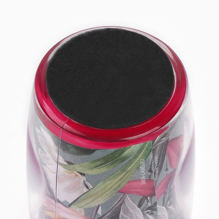 Термостакан пластиковый со вставкой &laquo;8 Марта. Лилии&raquo;, 350 мл