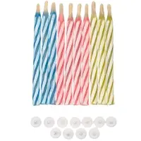 Набор свечей незадуваемые для торта, 10 шт, Щенячий патруль