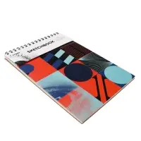 Скетчбук 21х29см для пастели, 30 листов , жесткая обложка, плотность 130 гр, МИКС