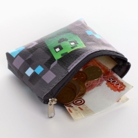 Кошелёк детский для мальчика &laquo;Пиксельный мир&raquo;, МИКС