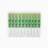 Ручка шариковая с резиновым держателем "Панда", синяя паста 0.5 мм