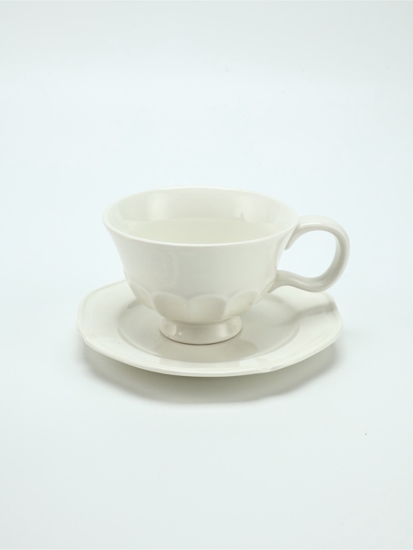 Чайная пара Dolce Ceramo. &laquo;Классика&raquo;, 2 предмета: кружка 280 мл, блюдце d=16 см