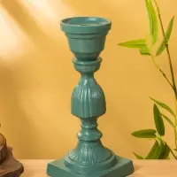 Подсвечник "Кубок" алюминий 10х10х25,5 см