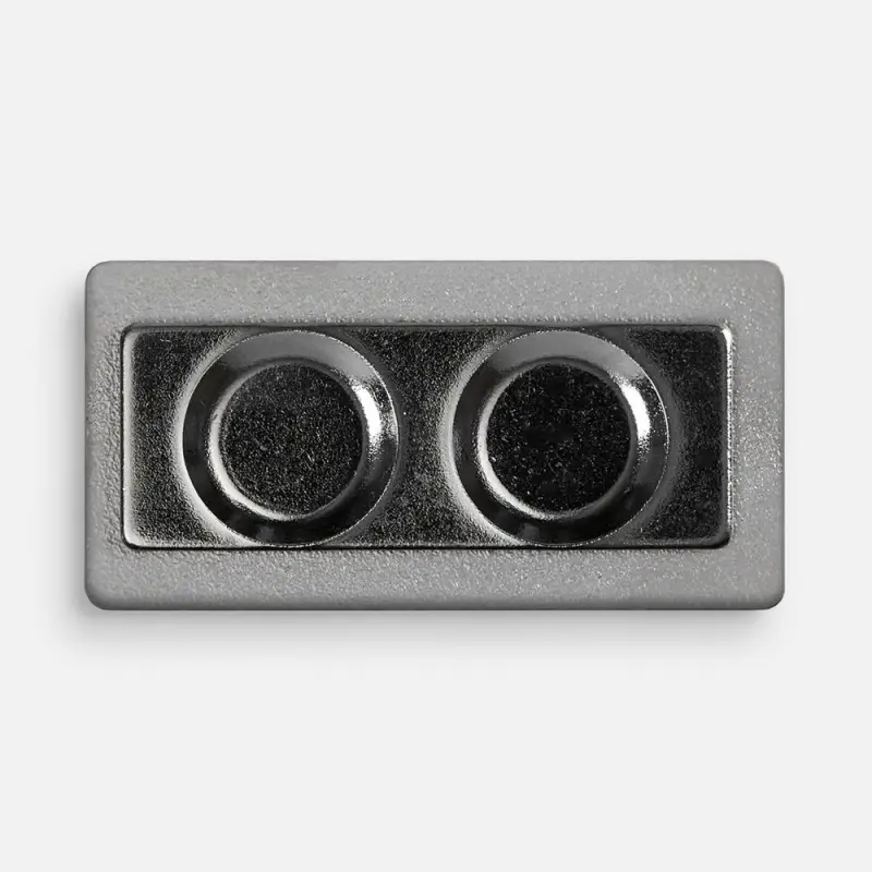 Значок Magnet Matto, серебристый