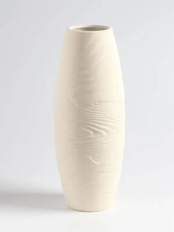 Ваза &laquo;Бего&raquo;, классик, 27&times;9 см, керамика, бежевая