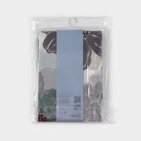 Штора для ванной &laquo;Цветы&raquo;, с люверсами, с утяжелителями, PEVA ароматизированная, 180&times;180 см