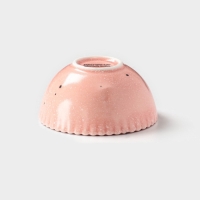 Соусник Доляна &laquo;Коралл&raquo;, 110 мл, фарфор, розовый