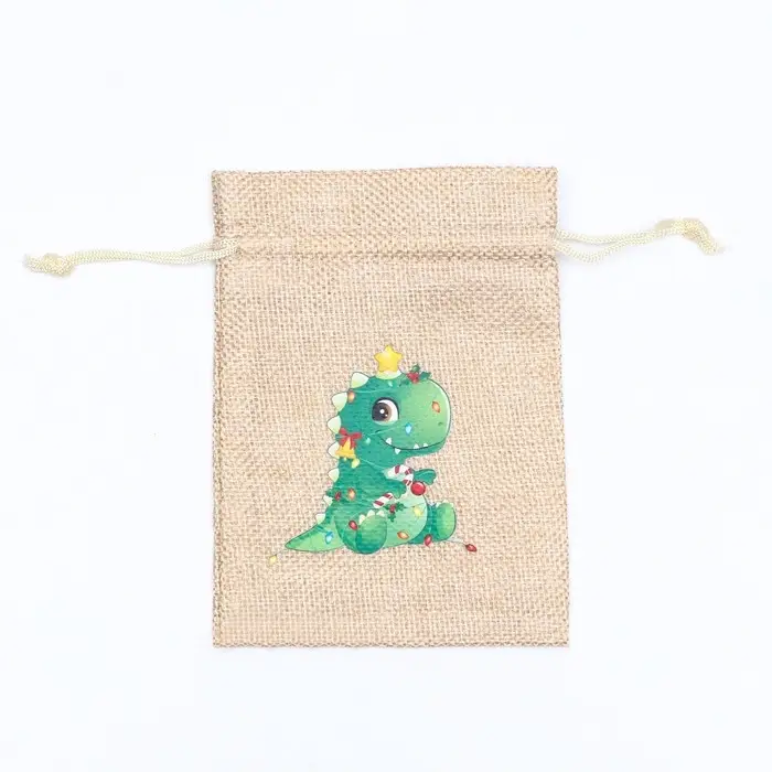 Мешок подарочный с термонаклейкой, 10&times;14 см